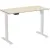 Стол с регулировкой высоты WellDesk Light 1300x675х18 с электроприводом (белый/сосна аланд полярная)