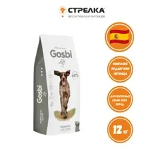 Сухой корм для собак Gosbi Life dog balanced with lamb 12 кг