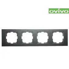 Рамка Ovivo Grano 400-100000-228 (серебристый)