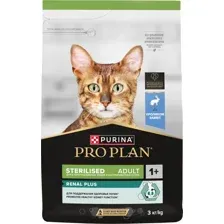 Сухой корм для кошек Pro Plan Sterilised с кроликом (3кг)