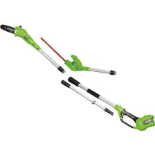 Кусторез + высоторез Greenworks G40PSH (без АКБ)