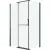 Душевой уголок Grossman Pragma 120x80x195 120.K33.03.1280.21.00 (черный матовый/прозрачное стекло)