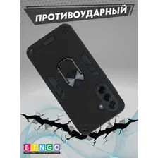 Чехол-накладка Bingo Warrior для Samsung A56 (черный)