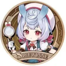 Значок miHoYo Genshin Impact 2024 Carnival Reunion Sigewinne GEN1249