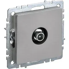 Розетка телевизионная IEK Brite BR-A10-P-K46