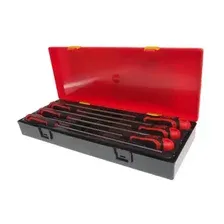 Набор отверток удлинённых TORX Т10,T15,Т20,Т25,Т27,Т30х250мм в ложементе, 6 пр. JTC /1 JTC-K7061