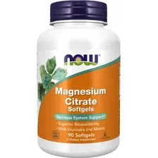 Витамины, минералы Now Foods Магний Цитрат/Magnesium Citrate ( 90 капсул)
