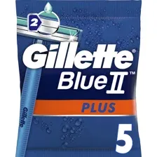 Станки одноразовые  Gillette Blue II Plus  5шт