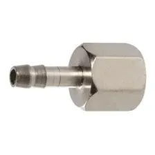 Переходник FUBAG 1/4 "F - елочка 6мм с обжимным кольцом / арт: 180250 B