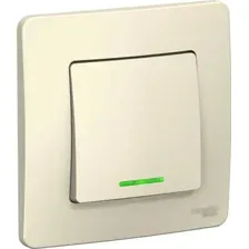 Выключатель Systeme Electric Blanca BLNVS010112 (молочный)