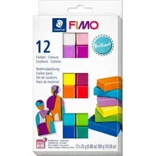 Полимерная глина Fimo Soft Brilliant Colours 8023 C12-2 (12x25 г)