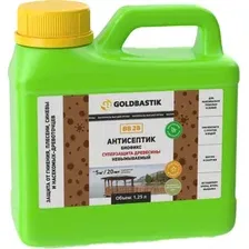 Антисептик для древесины Goldbastik Биофикс Концентрат 1:9 / BB 28 (1.25кг)