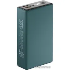 Внешний аккумулятор Olmio QX-20 20000mAh (темно-зеленый)