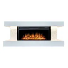 Каминокомплект Смолком Madison V42  Vision 42 LOG LED (бьянко белый)