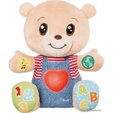 Музыкальная игрушка Chicco Говорящий мишка Teddy Emotion (бежевый)