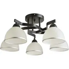 Люстра средней высоты Mirastyle BL-8205/5 BK