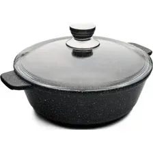 Жаровня Victoria Гранит G1026G черный