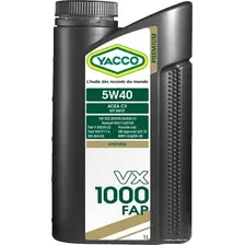 Моторное масло Yacco VX 1000 FAP 5W-40 1л