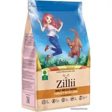 Сухой корм для собак Zillii Adult Dog All Breed индейка с ягненком 3 кг