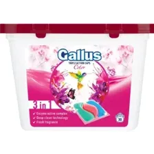 Капсулы для стирки Gallus Color 3 in 1, 30 шт