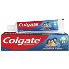 Colgate паста зубная Mакс защита от кариеса свежая мята 50мл