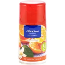 Сменный блок для освежителя воздуха OfficeClean Солнечный цитрус (250мл)