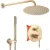 Душевая система  Rea Lungo Matt Gold REA-P4160