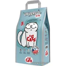 Наполнитель для туалета For Cats Universal Ultra (без запаха) 5 л