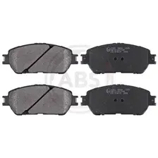 Тормозные колодки дисковые передняя ось A.B.S. 37822
