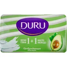Крем-мыло Duru 1+1 Белая глина и Масло авокадо 80г