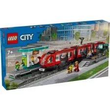 Конструктор LEGO City 60423 Трамвай и станция в центре города