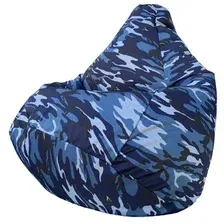 Кресло-мешок Flagman Груша Мега XXXL Г3.7-54 (синий камуфляж 2)