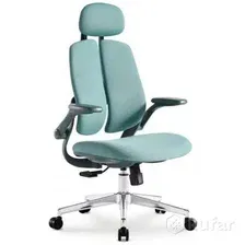 Офисное кресло SitUp Kwin Green Chrome (ткань Green/Green)