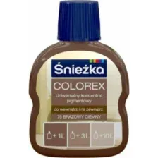 Колер SNIEZKA Colorex №75 темно-коричневый 0,1 л