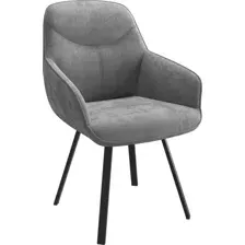 Стул МамаДома Romeo Smile 360, b22 grey lux\черный