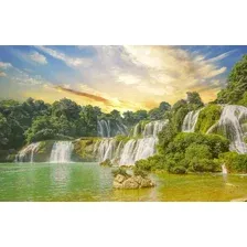 Фотообои листовые Citydecor Тропический водопад 2 (400x254)