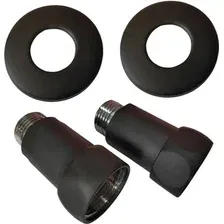 Американка Ростела прямая для п/с 1" x 3/4" г/ш 731SCH1005Ral9005 (черный)