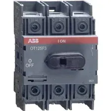 Выключатель нагрузки ABB OT125F3 125А 3P 4M 1SCA105033R1001