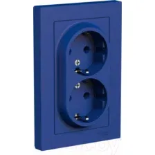 Розетка Systeme Electric AtlasDesign ATN001124 (аквамарин)