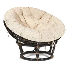кресло садовое Tetchair Papasan, античный коричневый