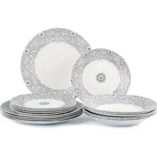 Набор тарелок Luminarc Essence Daisi Crux V6071 (18шт)