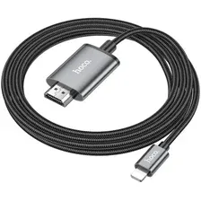 Кабель Hoco UA27 Lightning - HDMI (2 м, черный)