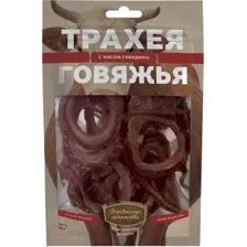 Лакомство для собак Деревенские лакомства Трахея говяжья с мясом говядины 50 г
