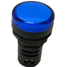 Лампа сигнальная Chint ND16-22DS/4 AC 230В (R) 593152 (синий)