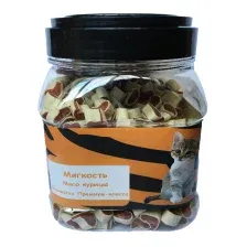 Лакомство для кошек O'dog Мягкость. Суши из мяса курицы на сурими