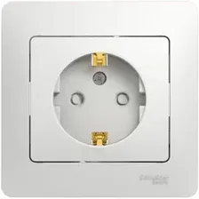Розетка Schneider Electric Glossa GSL000144 (белый)
