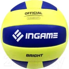Мяч волейбольный Ingame Bright (синий/желтый)