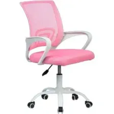 Кресло офисное King Style  AT-22-2 Onta LT White (розовый)