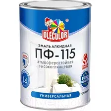 Эмаль Olecolor ПФ-115 (800г, голубой)