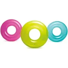 Круг для плавания Intex Transparent 59260NP (в ассортименте)